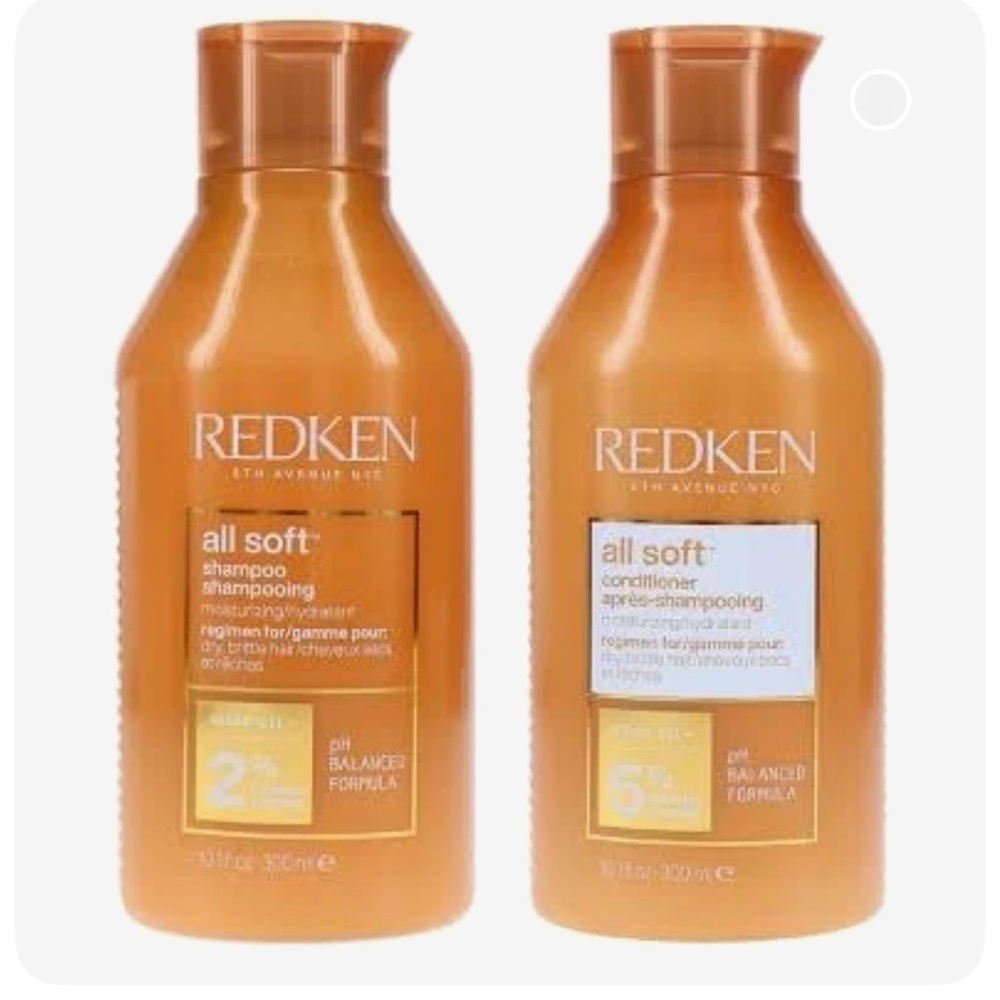 Redken All Soft Shampoo & Conditioner Set - Softening Hair Care